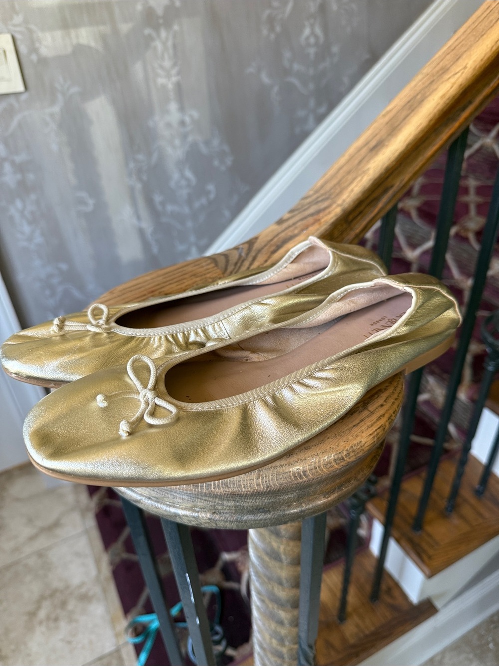 LK BENNETT LONDON TRILLY ballet flats euro 39 ladies, nine - Picture 9 of 16